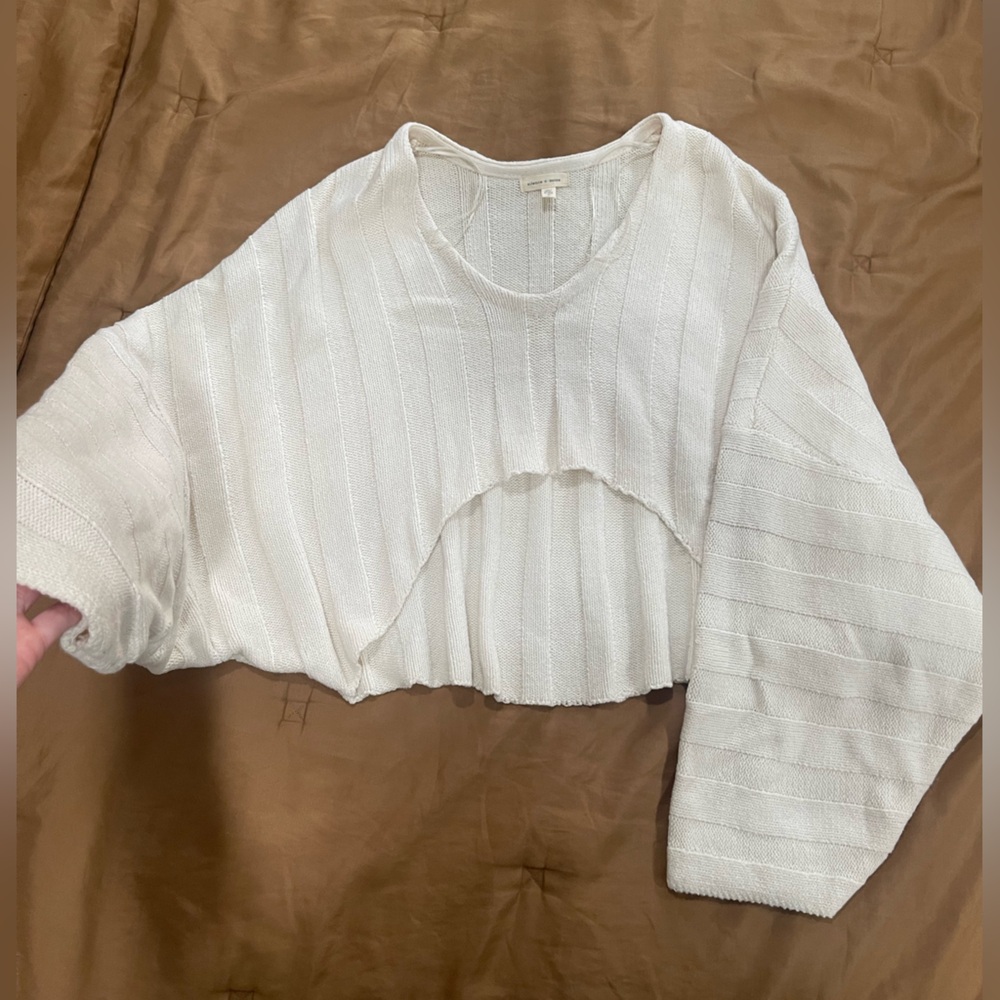 UO cropped sweater